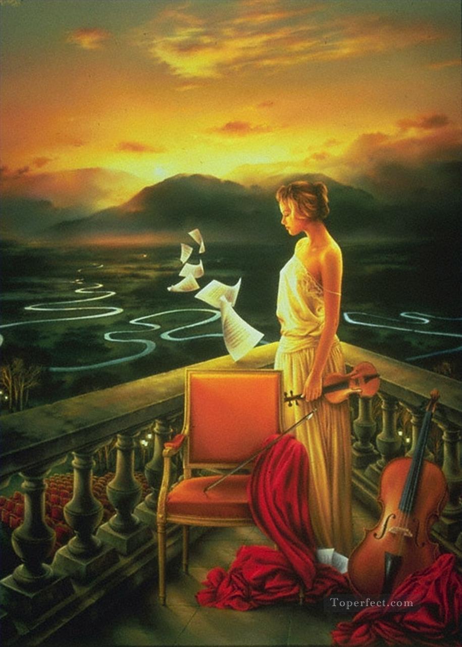 JPA The Music of Silence Fantasy Oil Paintings